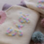 Handmade And Embroidered Fun Patchwork Jumper, thumbnail 5 of 9