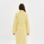 Lime Unisex 100% Cotton Velour Bathrobe, thumbnail 2 of 3