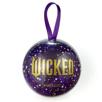 Wicked Elphaba Gift Bauble With Shiz Necklace Inside, 3 of 4