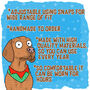 Personalised Elf Christmas Dog Bandana, thumbnail 5 of 8