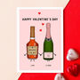 Personalised Drinks Valentine's Card, thumbnail 1 of 11