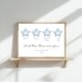 Then There Were Three Print, Family Of Three New Baby Gift, thumbnail 2 of 5