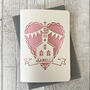 With Love, Christening Papercut Card, thumbnail 9 of 9