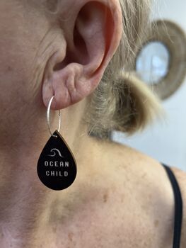Stay Wild Ocean Child Earrings, 7 of 7