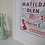 Personalised Baby Arrival Print, thumbnail 4 of 4