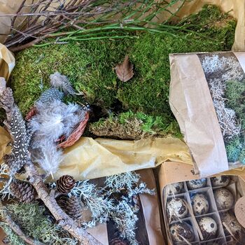 Natural Spring Floristry Display And Crafts Box Easter, 3 of 10