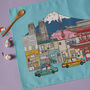 Tokyo Skyline Tea Towel, thumbnail 1 of 2