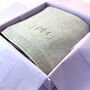 Cashmere Bridal Shawl With Personalised Monogram, thumbnail 1 of 7
