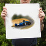 Set Of Four Handkerchiefs With F1 Racing Car Illustrations, thumbnail 2 of 11