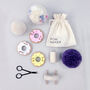Donut Shaped Pom Pom Making Kit, thumbnail 3 of 3