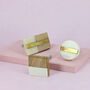 Rectangle Square Round Gold Banded Pull Handles, thumbnail 1 of 9