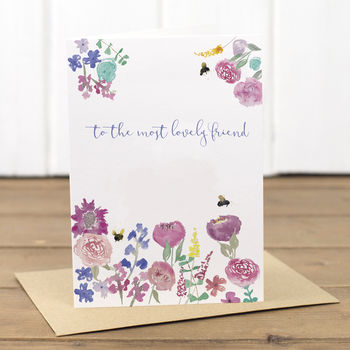 Floral Friend Card, 2 of 2