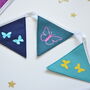 Felt And Glitter Butterfly Bunting, thumbnail 3 of 3