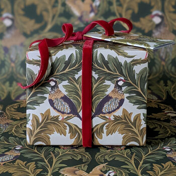 Partridge Wrapping Paper, 7 of 11