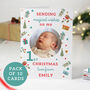 Personalised ‘My 1st Christmas’ Photo Upload Cards – Pack Of 10, thumbnail 1 of 7