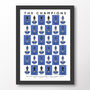 Chelsea Fc Women The Champions Squad 23/24 Poster, thumbnail 7 of 7