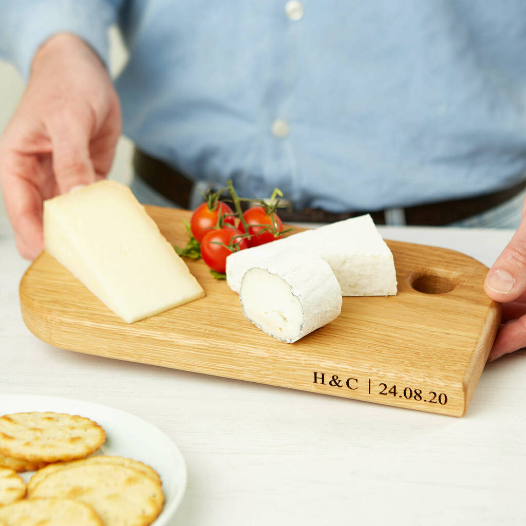 Personalised Solid Oak Chopping/Cheese Board, 1 of 11