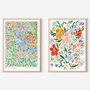 Set Of Two Prints: Wild Garden X Joyful Florals, thumbnail 1 of 6