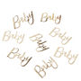 Gold Foiled Baby Baby Shower Table Confetti, thumbnail 2 of 3