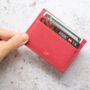Personalised Vegan Leather Cardholder Wallet, thumbnail 1 of 8