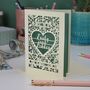 Personalised Papercut 'On Your Wedding Day' Card, thumbnail 8 of 10