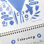 2026 Illustrated Wall Calendar, thumbnail 7 of 8