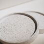 Handmade Stone Effect Round Eco Resin Coaster, thumbnail 8 of 12