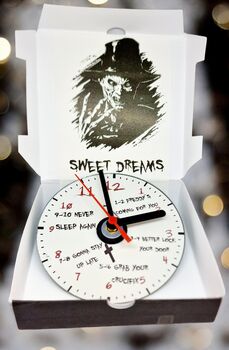 Freddy Krueger Inspired CD Wall Clock Horror Halloween, 4 of 9