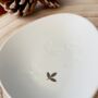 White Porcelain Jewellery Trinket Dish, thumbnail 4 of 4