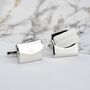 Personalised Lucky Hidden Message Envelope Cufflinks, thumbnail 8 of 8