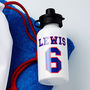 Personalised Shirt Number Water Bottle, thumbnail 2 of 5