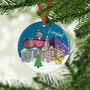 Personalised Liverpool Xmas Skyline Bauble, thumbnail 2 of 4