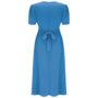 Ruby Dress In Palace Blue Vintage 1940s Style, thumbnail 2 of 3