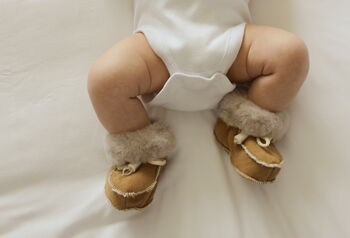 Lucky Dip 100% Sheepskin Booties By Onaie, 3 of 6