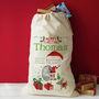 Personalised Father Christmas Sack, thumbnail 1 of 7