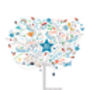 Personalised Baby Boy Happiness Tree Canvas, thumbnail 4 of 7
