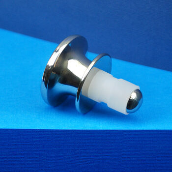 Personalised Silver Luxury Wine Bottle Stopper, 3 of 6