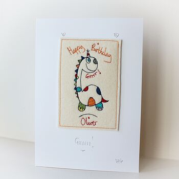 Dinosaur Card, Personalised, 3 of 4