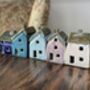 Pick And Mix Five Hand Crafted Miniature Ceramic Houses, thumbnail 5 of 11