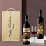 Personalised 19 Crimes Red Wine Gift Set For Occasions, thumbnail 1 of 7