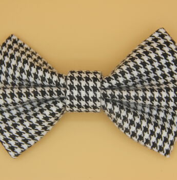 Houndstooth Dog Bow Tie, 2 of 10