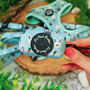 Mint Choc Chip Easter Bunny Dog Collar With Optional Set, thumbnail 8 of 9