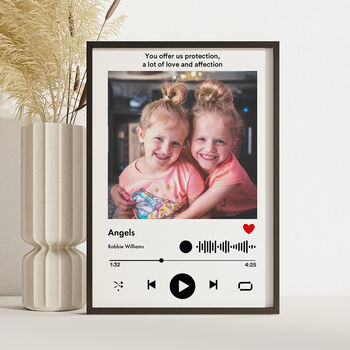 Personalised Scannable Music Print For Mother, 3 of 3