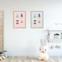 Ice Lolly And Ice Cream Children's Nursery Foil Print, thumbnail 3 of 9