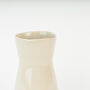 Large Handmade Stoneware Grey Bouquet Vase For Flowers, thumbnail 2 of 3