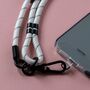 White Adjustable Phone Strap Universal Crossbody Rope Lanyard, thumbnail 2 of 3