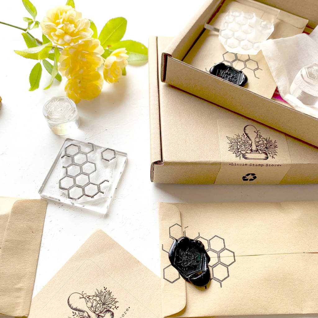 rubber stamp monthly subscription box by little stamp store
