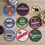Leicester Football Beer Mats X9, thumbnail 1 of 6