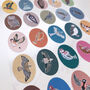 Oval Bird Stickers, thumbnail 2 of 6