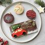 Vegan Christmas Tree Chocolate, Santa's Car Gift Box, thumbnail 6 of 9